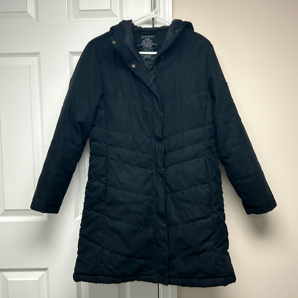 L.L Bean Black Winter Jacket
